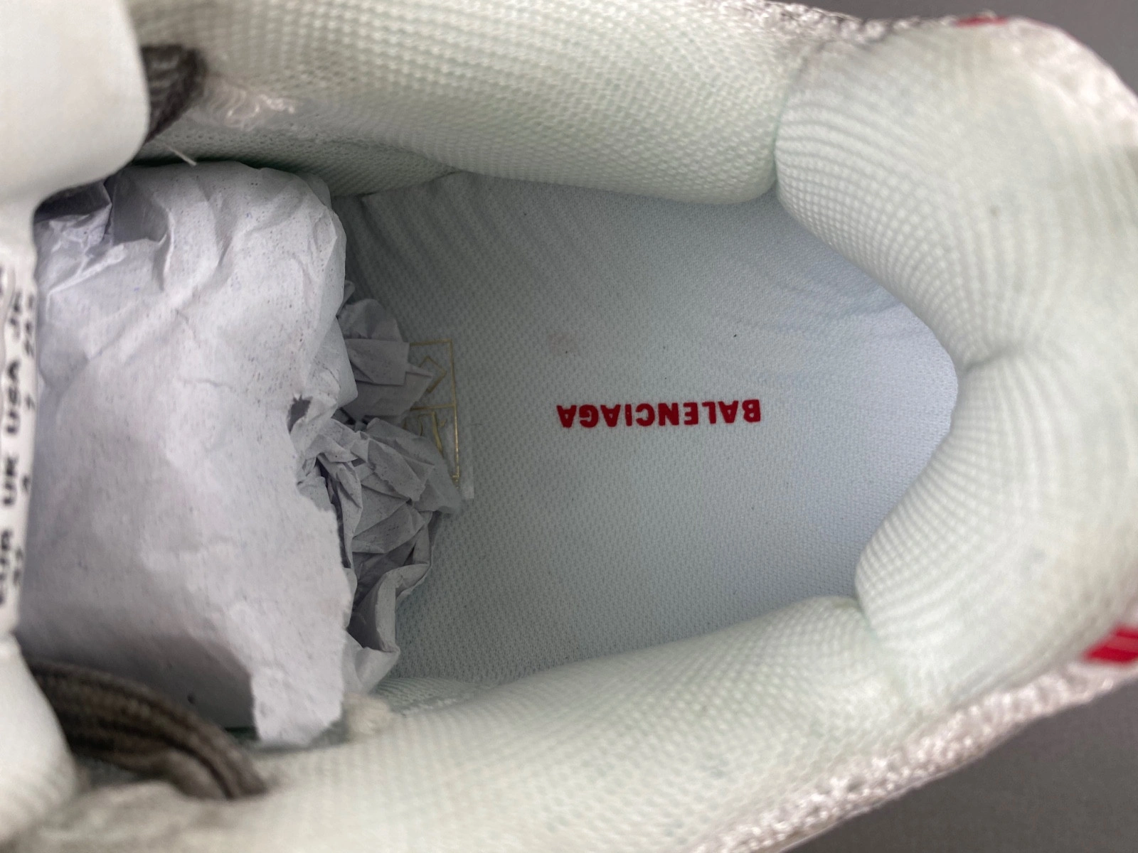 Balenciaga 10XL Sneaker in White red orange