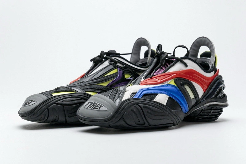 Balenciaga 5.0 Tyrex Sneaker Black Blue Red  617535 W2CK1 5001