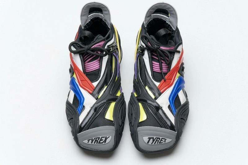 Balenciaga 5.0 Tyrex Sneaker Black Blue Red  617535 W2CK1 5001