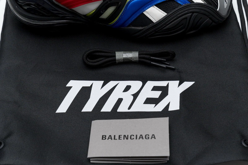 Balenciaga 5.0 Tyrex Sneaker Black Blue Red  617535 W2CK1 5001