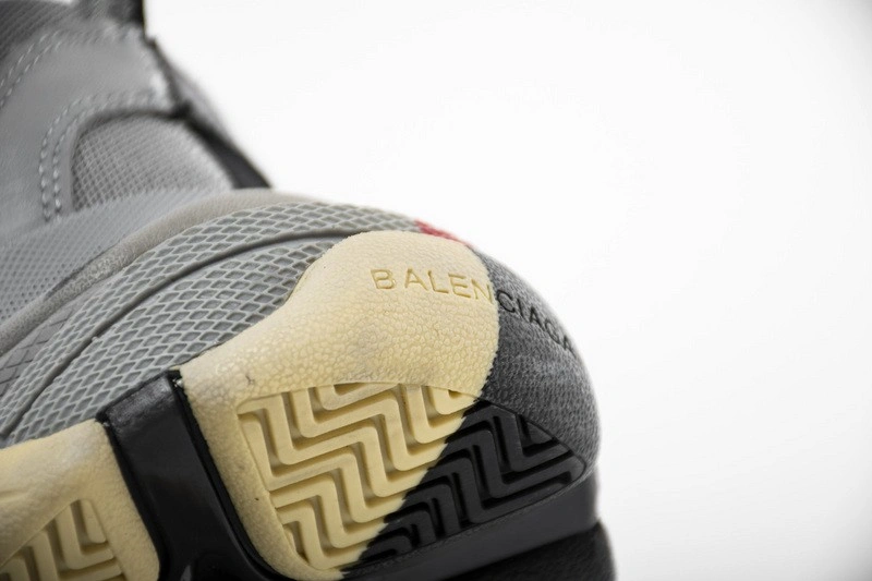 Balenciaga Grey Black Triple S Trainers Bicolour