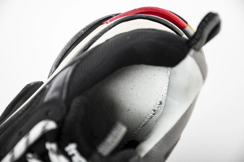 Balenciaga Grey Black Triple S Trainers Bicolour