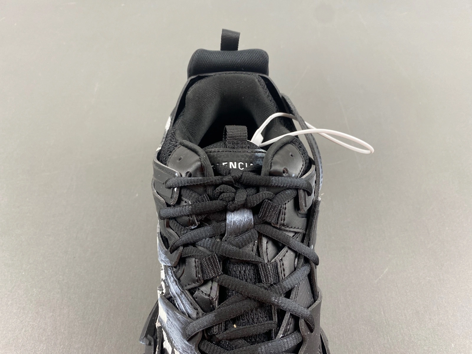 Balenciaga Men's Blue Track Signature Sneaker