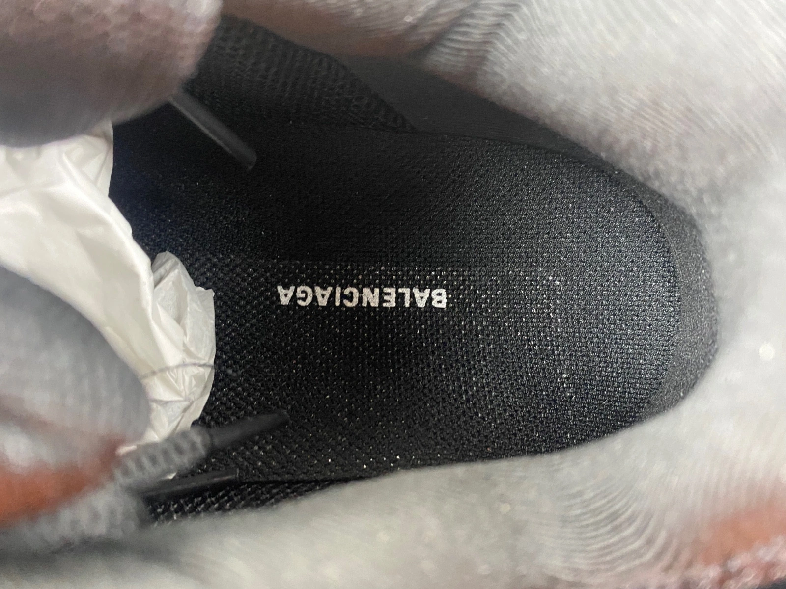 Balenciaga Men's Blue Track Signature Sneaker
