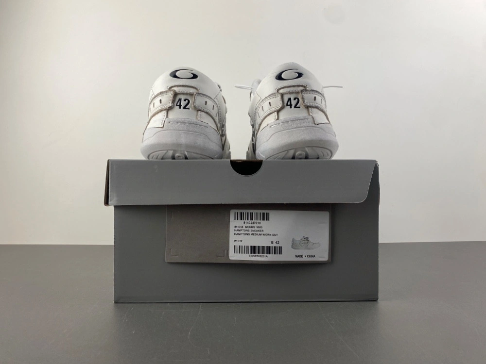 Balenciaga Men's Hamptons Worn-out Sneaker
