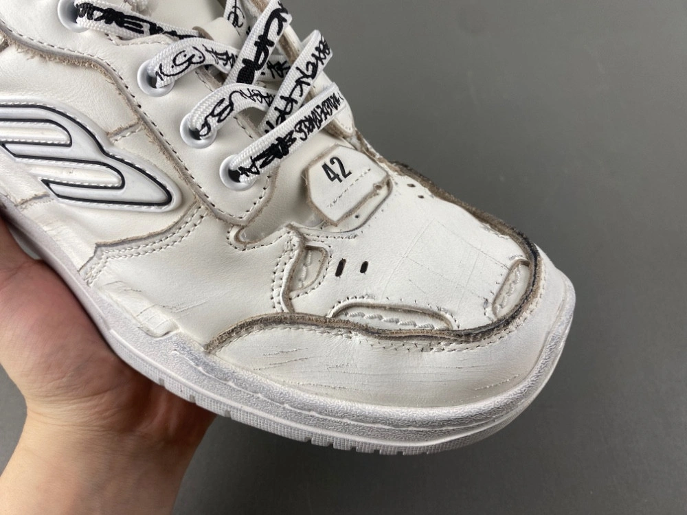 Balenciaga Men's Hamptons Worn-out Sneaker