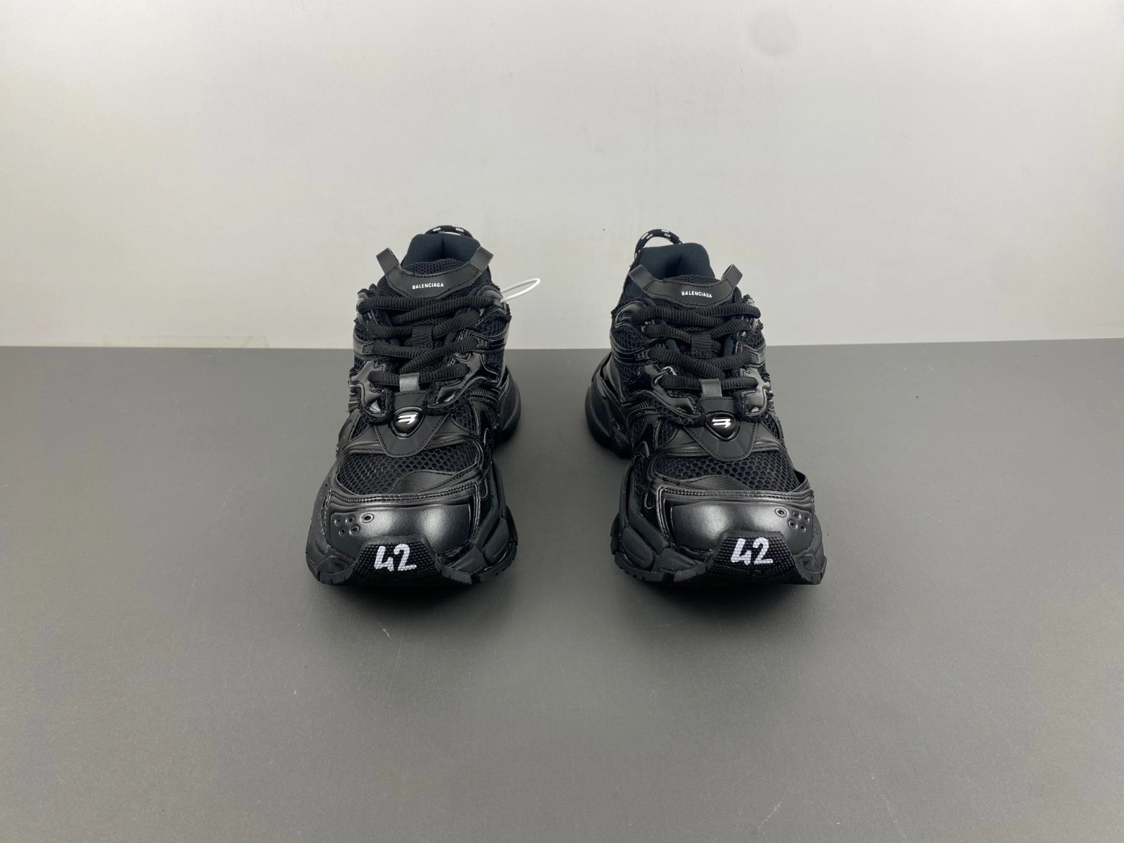 Balenciaga Men's Runner 2.0 Sneaker in Matte Black