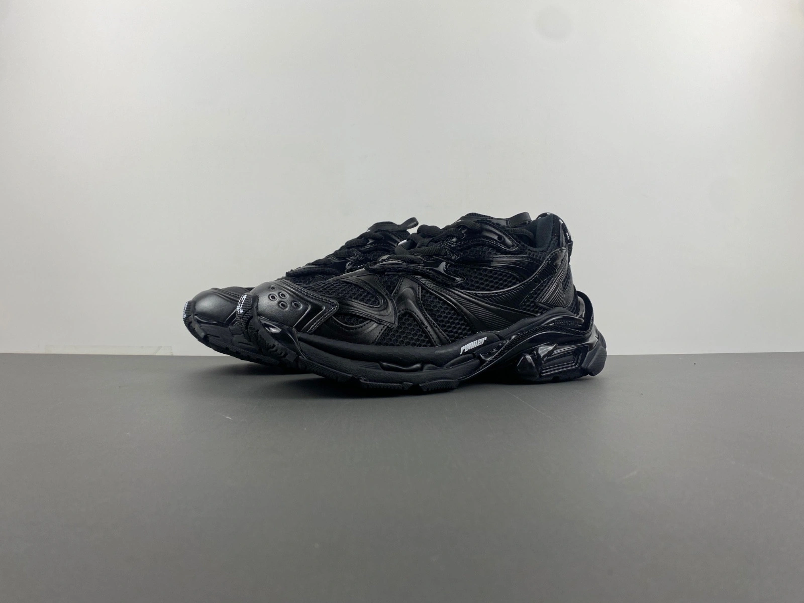 Balenciaga Men's Runner 2.0 Sneaker in Matte Black