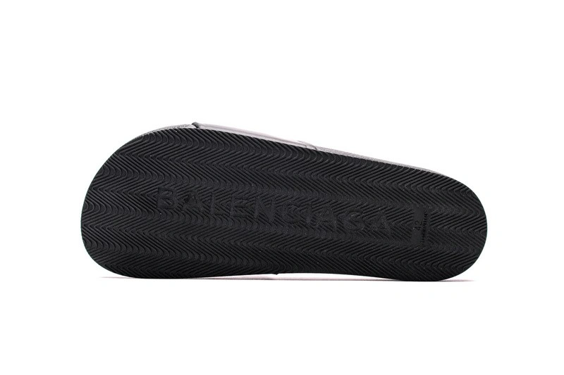 Balenciaga Slippers All Black 506347- WAL00 -9061