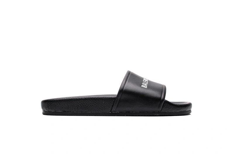 Balenciaga Slippers All Black 506347- WAL00 -9061