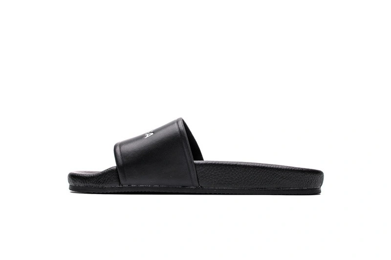 Balenciaga Slippers All Black 506347- WAL00 -9061