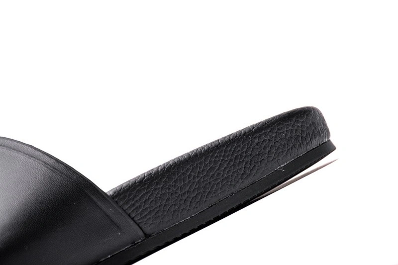 Balenciaga Slippers All Black 506347- WAL00 -9061