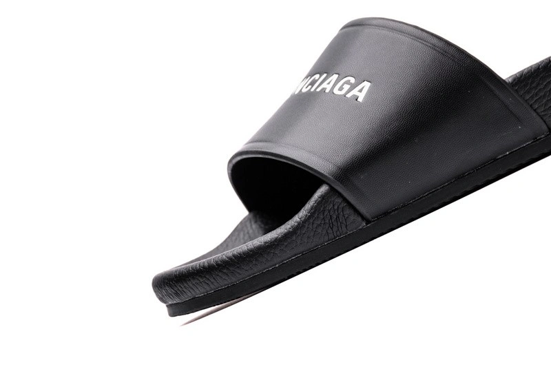 Balenciaga Slippers All Black 506347- WAL00 -9061