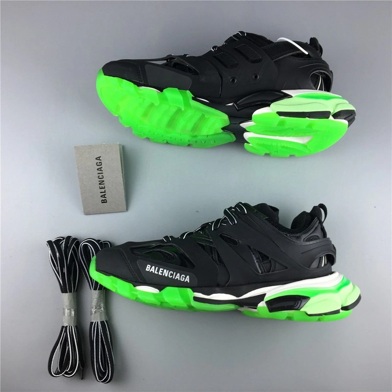 Balenciaga Sneaker Tess.s black with green sole