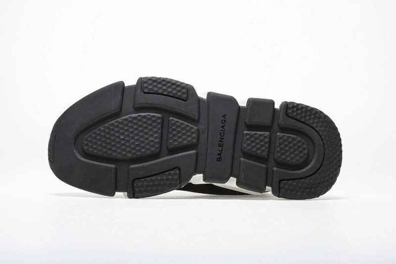Balenciaga Speed Trainer Mid Black White Black  494371 w05g0 1000