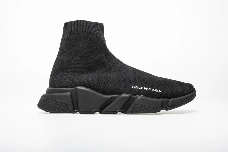 Balenciaga Speed Trainer Sneakers All Black 483502 W05G0 1000