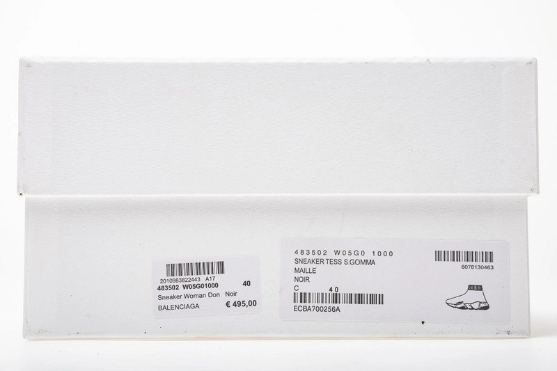 Balenciaga Speed Trainer Sneakers All Black 483502 W05G0 1000
