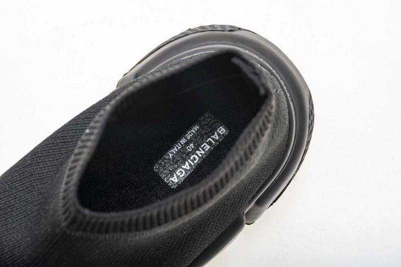 Balenciaga Speed Trainer Sneakers All Black 483502 W05G0 1000