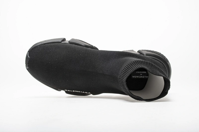 Balenciaga Speed Trainer Sneakers All Black 483502 W05G0 1000