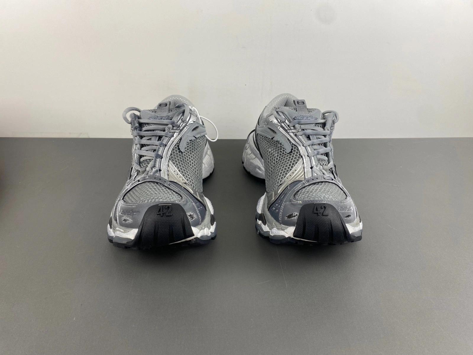 Balenciaga Stapler Sneaker in Grey