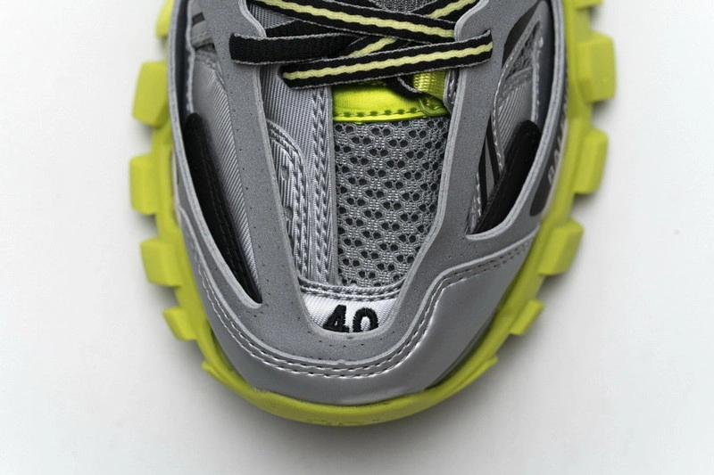 Balenciaga Track   3.0.Silver Green