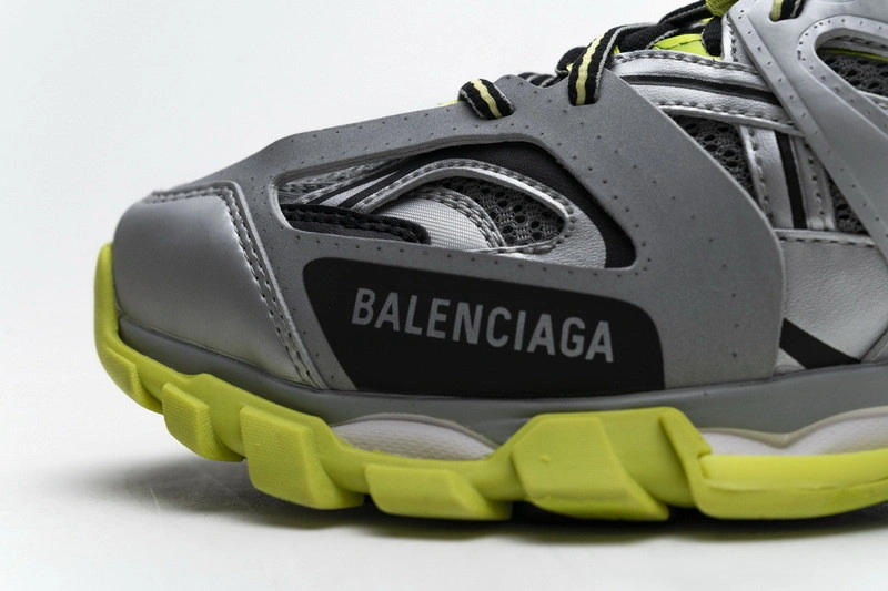 Balenciaga Track   3.0.Silver Green