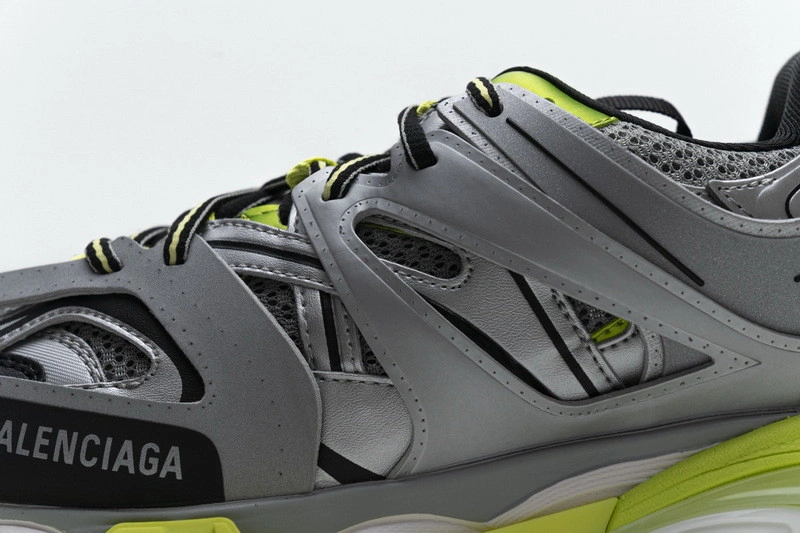 Balenciaga Track   3.0.Silver Green