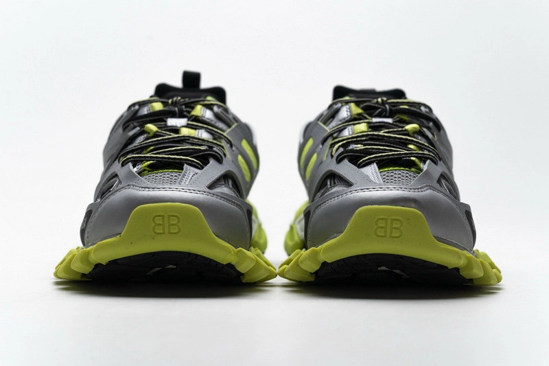 Balenciaga Track   3.0.Silver Green