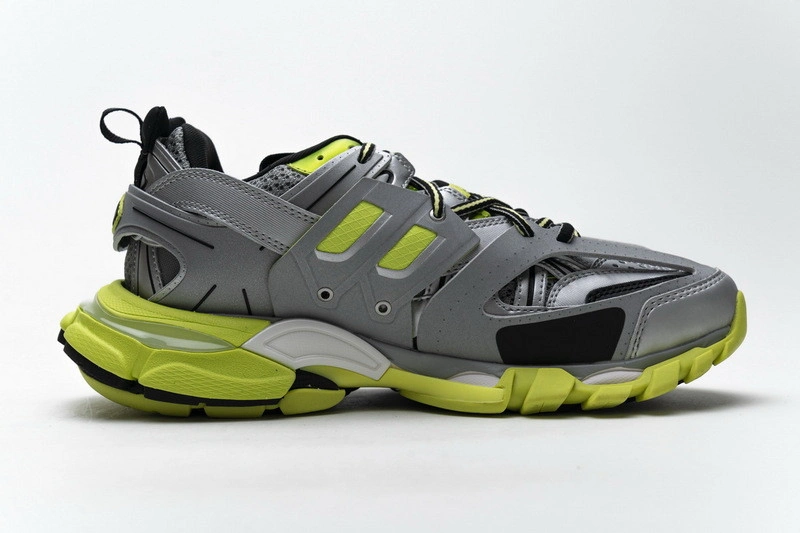 Balenciaga Track   3.0.Silver Green