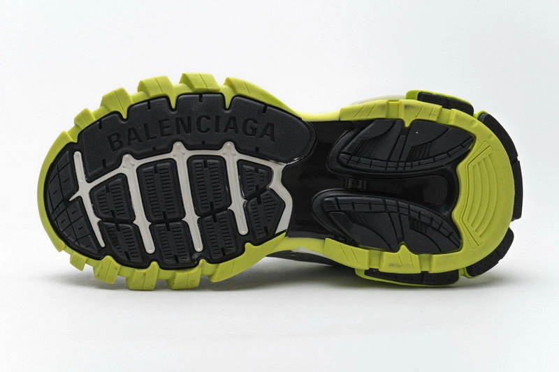 Balenciaga Track   3.0.Silver Green