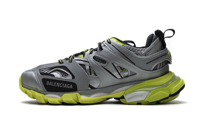 Balenciaga Track   3.0.Silver Green