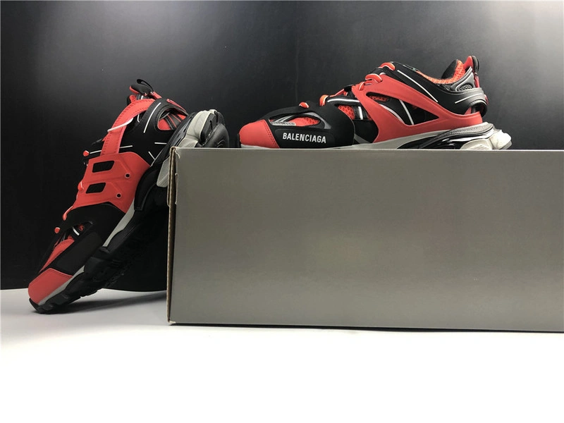 Balenciaga Track  Red with Black