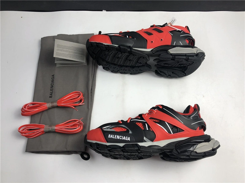 Balenciaga Track  Red with Black