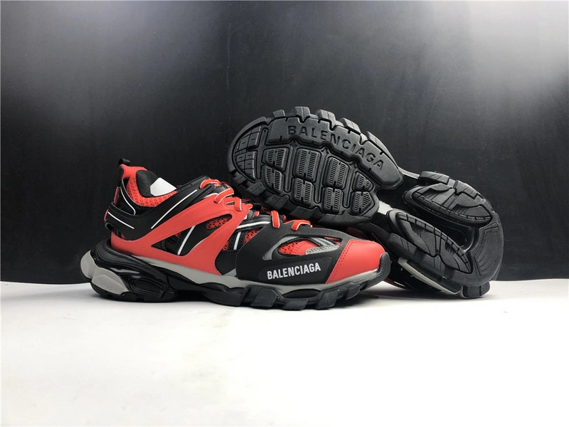 Balenciaga Track  Red with Black
