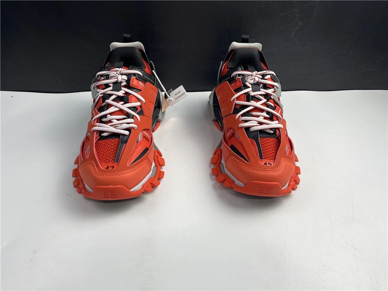 Balenciaga Track  red and grey