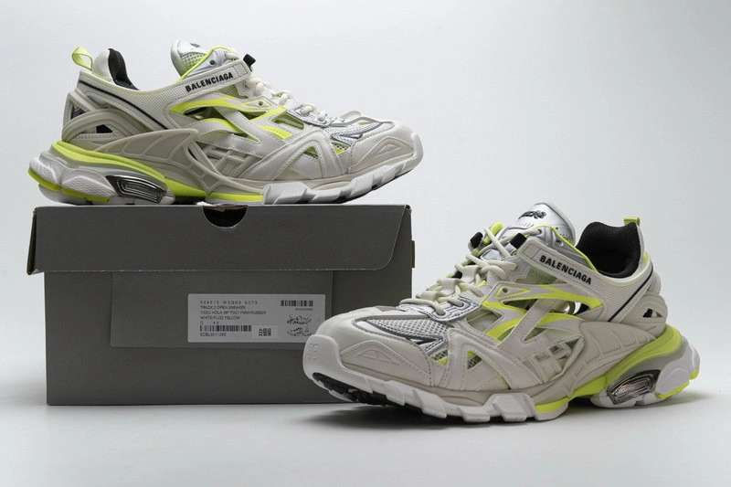 Balenciaga Track 2.0 White Fluo Yellow