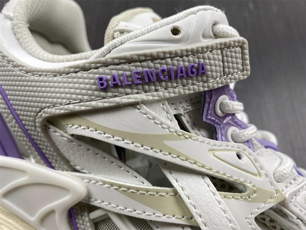 Balenciaga Track TRAINER  4.0   white &purple&grey