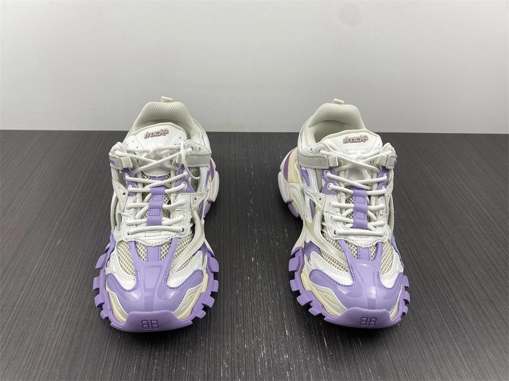 Balenciaga Track TRAINER  4.0   white &purple&grey