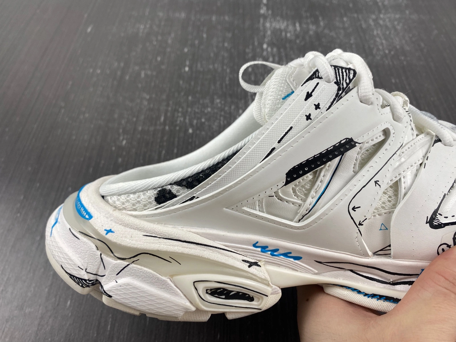 Balenciaga Track mule