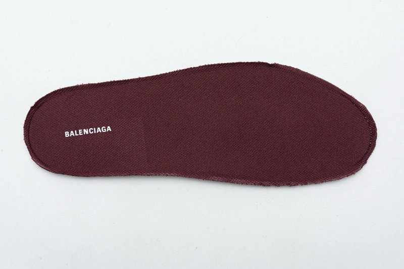 Balenciaga Track white with red line
