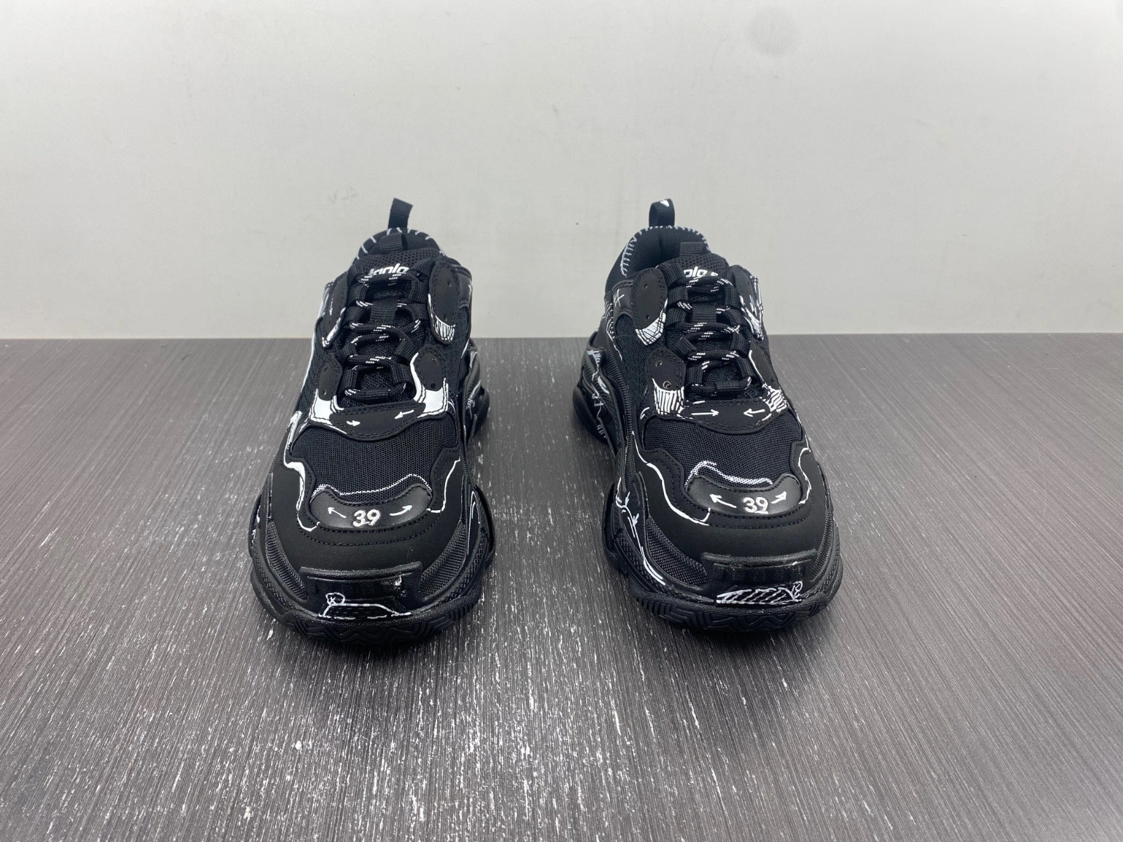 Balenciaga Triple  S SKETCH BLACK