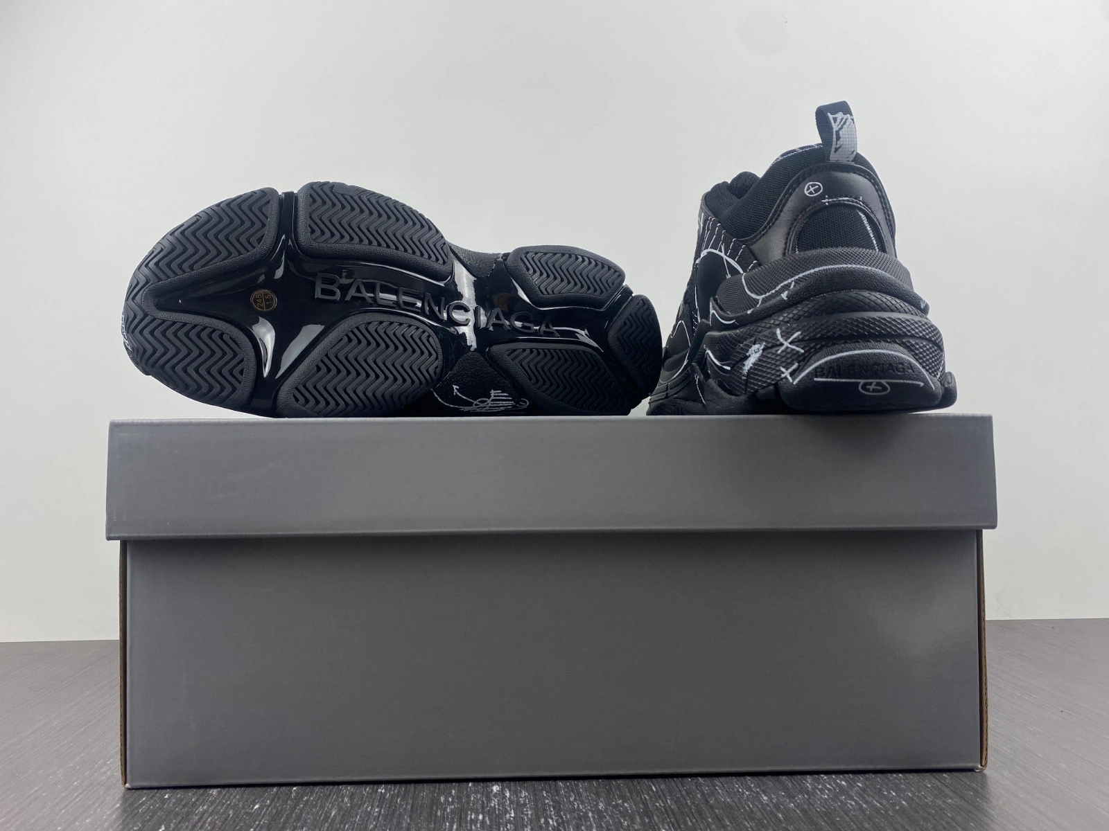 Balenciaga Triple  S SKETCH BLACK