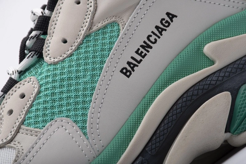 Balenciaga Triple S  MINT GREEN 524039 W09E1 9878