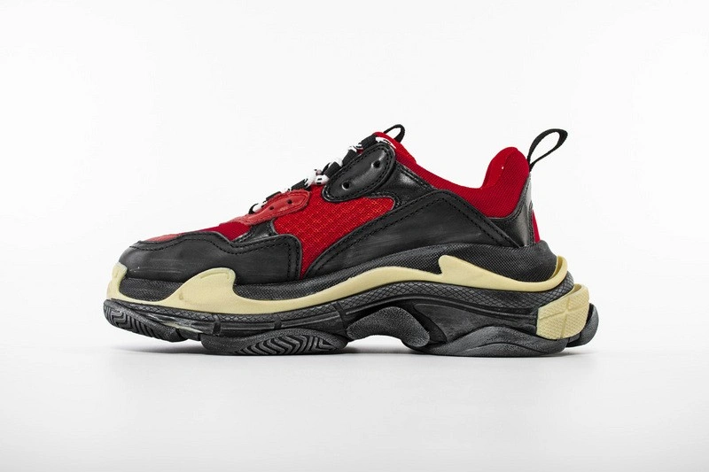 Balenciaga Triple S  Red  Black