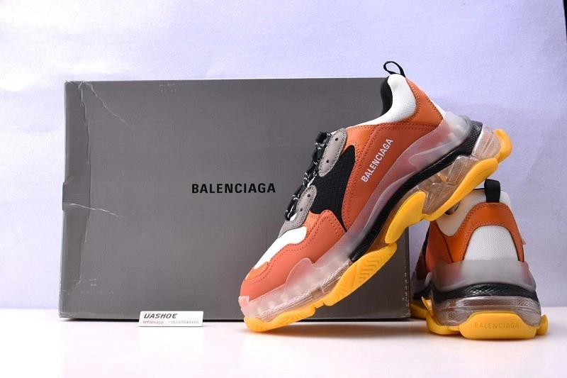 Balenciaga Triple S  orange