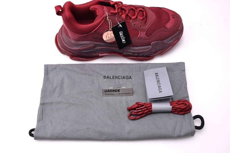 Balenciaga Triple S  red