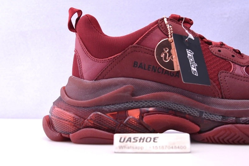 Balenciaga Triple S  red