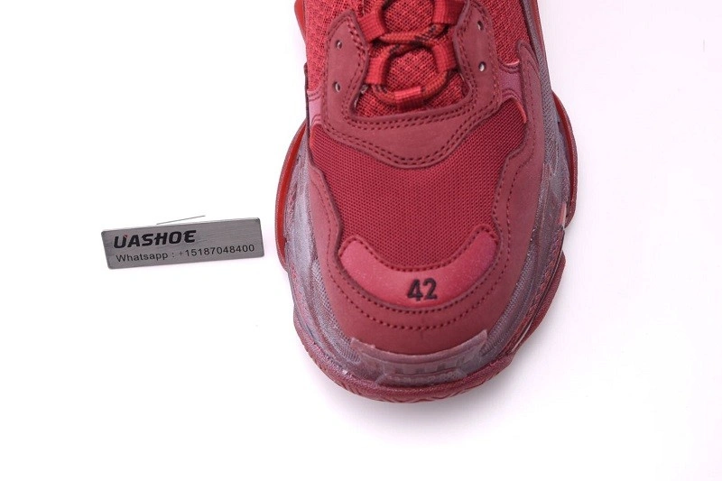Balenciaga Triple S  red