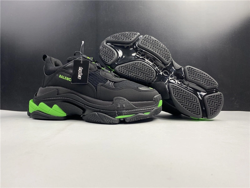 Balenciaga Triple S Black Green