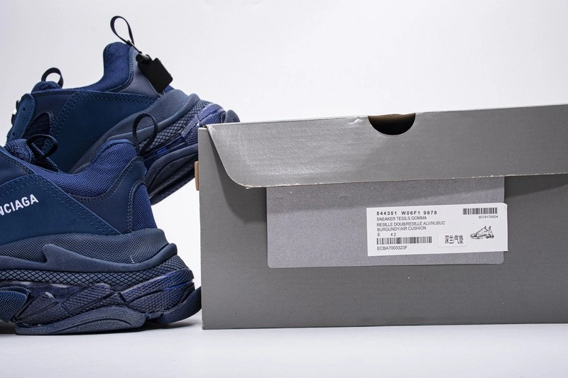Balenciaga Triple S Bule 44351 W06F1 9878